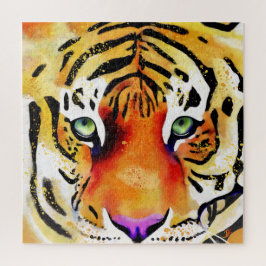 虎の視線を捉える ジグソーパズル