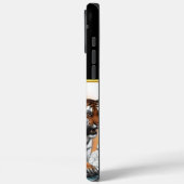 虎の調和を威厳のある持つ戦士 Case-Mate iPhoneケース (裏面 / 左)