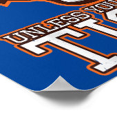 虎の贈り物になれない限り、いつも自分でいなさい ポスター (角)