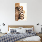 虎の足 キャンバスプリント (インサイチュ (寝室))