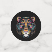 虎の頭 コンフェッティ (スモール正面)