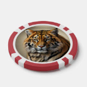 虎の頭 ポーカーチップ (シングル)