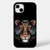 虎の頭 Case-Mate iPhoneケース (裏面)