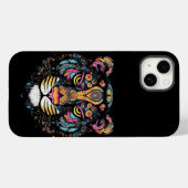 虎の頭 Case-Mate iPhoneケース (裏面 (横))