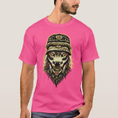 虎の頭 Tシャツ (正面)