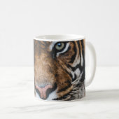 虎の顔 コーヒーマグカップ (正面右)