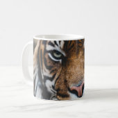 虎の顔 コーヒーマグカップ (正面左)