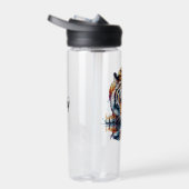 虎の飲料水の反射 ウォーターボトル (右面)