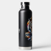 虎の飲料水の反射 ウォーターボトル (右面)