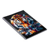 虎の飲料水の反射 ノートブック (右側)