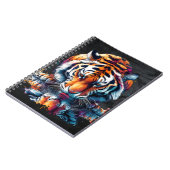 虎の飲料水の反射 ノートブック (左側)