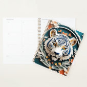 虎はチンで最も人気がある多い動物の一つ プランナー手帳 (ディスプレー)