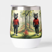 虎は森の中でゴルフをしていた。 (右面)