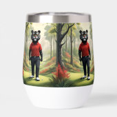 虎は森の中でゴルフをしていた。 (背面)