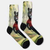 虎は森の中でゴルフをしていた。 ソックス (右)