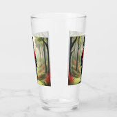 虎は森の中でゴルフをしていた。 タンブラーグラス (左)