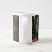 虎は激しい平和を必要とする ジャンボコーヒーマグカップ (裏面)