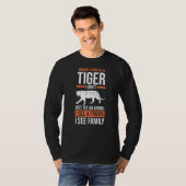 虎を見ると Tシャツ (正面フル)