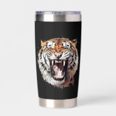 虎クール好き 保温保冷タンブラー (背面)