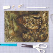 虎クール愛好家はクラフト愛好家を切り離す 薄葉紙 (クラフト)