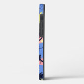 虎ヒョウ柄幾何スタイルデザイン Case-Mate iPhoneケース (裏面 / 左)