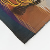 虎中国のの年 フリースブランケット (角)