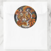 虎中国のの年 ラウンドシール (バッグ)