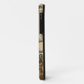 虎図、若冲のトラ、Jakuchūの日本芸術 Case-Mate iPhoneケース (裏面/左)
