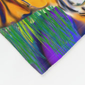 虎投げ フリースブランケット (角)