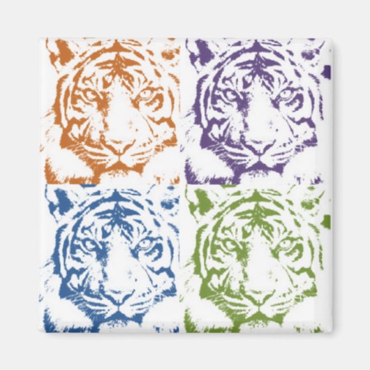 虎救虎 マグネット (正面)