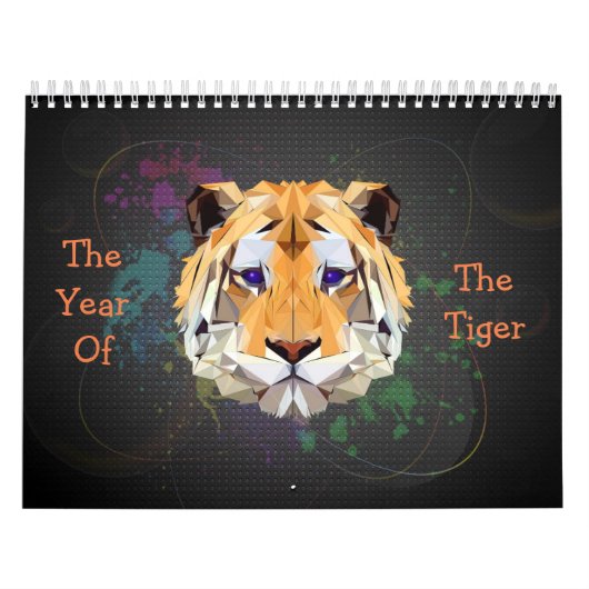 虎暦の年 カレンダー (カバー)