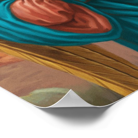 虎猫と天使 ポスター (角)