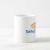 虎猫の場所のマグ コーヒーマグカップ (中央)