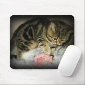 虎猫の子ネコのmousepad マウスパッド (マウス)