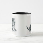 虎猫の子ネコ マグカップ (中央)