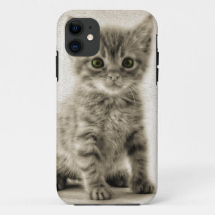 虎猫の子猫 iPhone 11 ケース