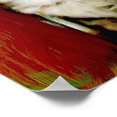 虎猫キッテンポスター ポスター (角)