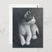 虎猫キッテン葉書 ポストカード (正面/裏面)