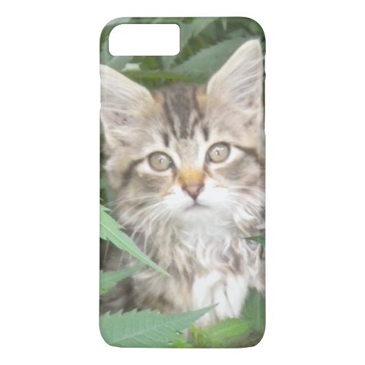 虎猫キッテンiPhone 7プラスケース Case-Mate iPhoneケース (裏面)