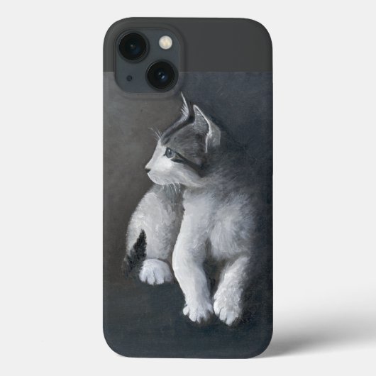 虎猫キットンケースメイトiPhoneケース Case-Mate iPhoneケース (裏面)