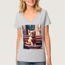 虎猫キットンTシャツ Tシャツ