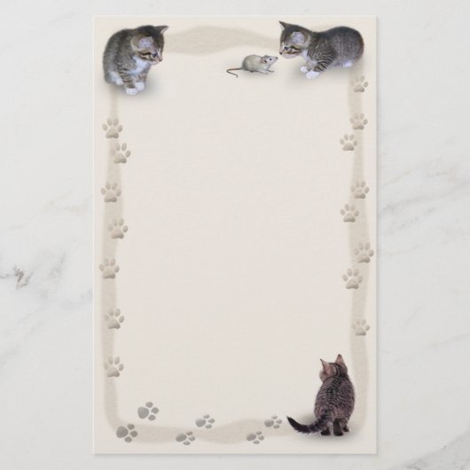 虎猫トラック 便箋 (正面)