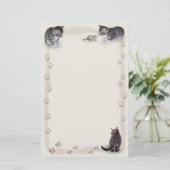 虎猫トラック 便箋 (スタンド正面)