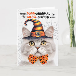 虎猫ハロウィーンキャットパーノーマルMEOWolween シーズンカード