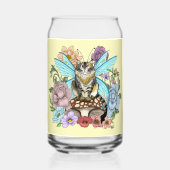 虎猫フェアリー猫キノコフローラ ガラス缶 (裏面)