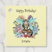 虎猫フェアリー猫キノコフローラ フェイバータグ (正面)