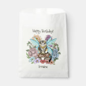 虎猫フェアリー猫キノコフローラ フェイバーバッグ (正面)