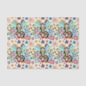 虎猫フェアリー猫キノコフローラ 薄葉紙 (正面)