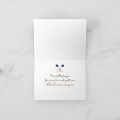 虎猫ペットケアサンキュー サンキューカード (内部)