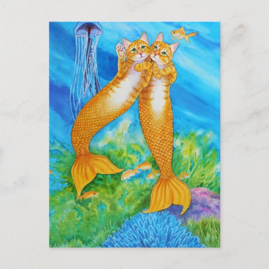 虎猫マーキャッツ ポストカード (正面)